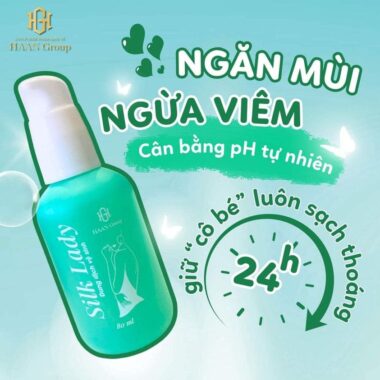 Bí quyết giảm viêm nhiễm cô bé với dung dịch vệ sinh phụ nữ Silk Lady